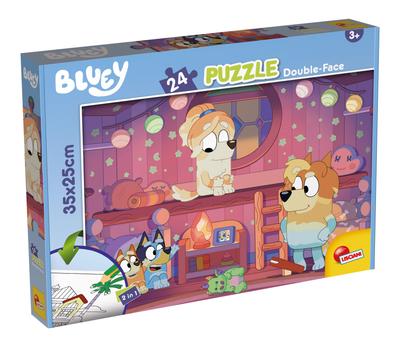 Lisciani. Bluey Double-sided Puzzle. 24 Pieces