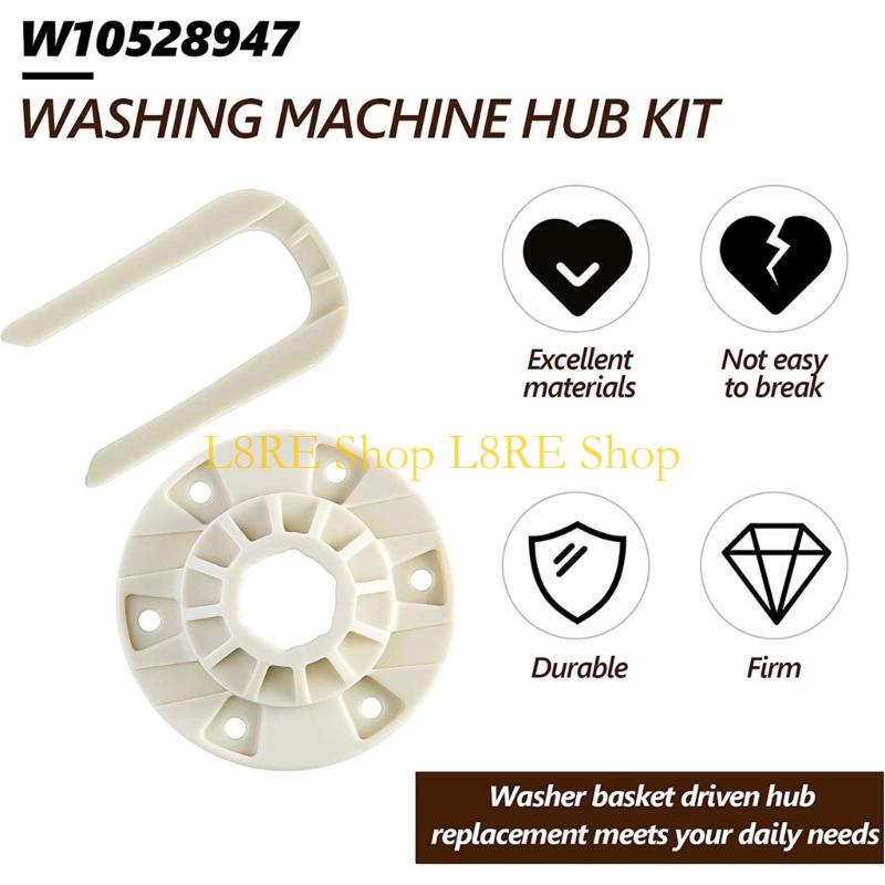 L8RE W10528947 Washer Basket Driven Hub for Washing Machine W10396887 W10528947VP