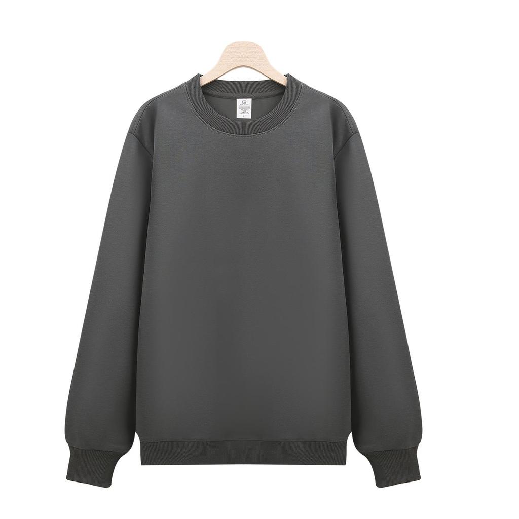 Long Sleeve Round Neck Sweatshirt with Printed Design - Ideal for Work, Group Uniforms, and Class Events