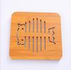 New Kitchen Portable Bamboo Material Insulation Table Mat Windmill Fish Bone Perfect For A Coffee Table In The Living Room