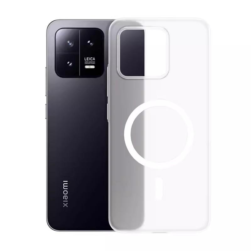 Applicable To Xiaomi 11PRO Ice Mist Skin Sense Magnetic Mobile Phone Case 11Ultra Semi-transparent PC Ultra-thin Anti-drop Hard Protective Case