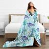 Sausage Dogs Warm Winter Blankets for Decorative Sofa Corgi Animals Blanket Double Beds Dachshund Bedspread On the Bed Knee Nap