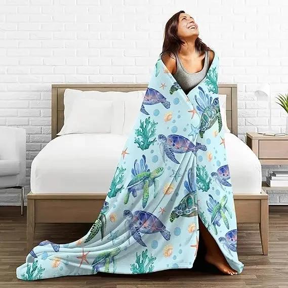 Sausage Dogs Warm Winter Blankets for Decorative Sofa Corgi Animals Blanket Double Beds Dachshund Bedspread On the Bed Knee Nap