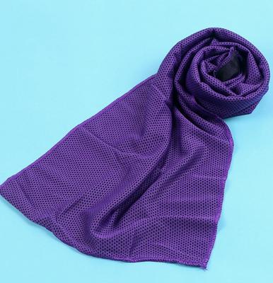 Chłodzący Ręcznik Sportowy Outdoor Błyskawicznie Zimny Ręcznik Lekki Oddychający Szybkoschnący Materiał 30x80cm Odpowiedni do Ćwiczeń Wędrówek i Podróży