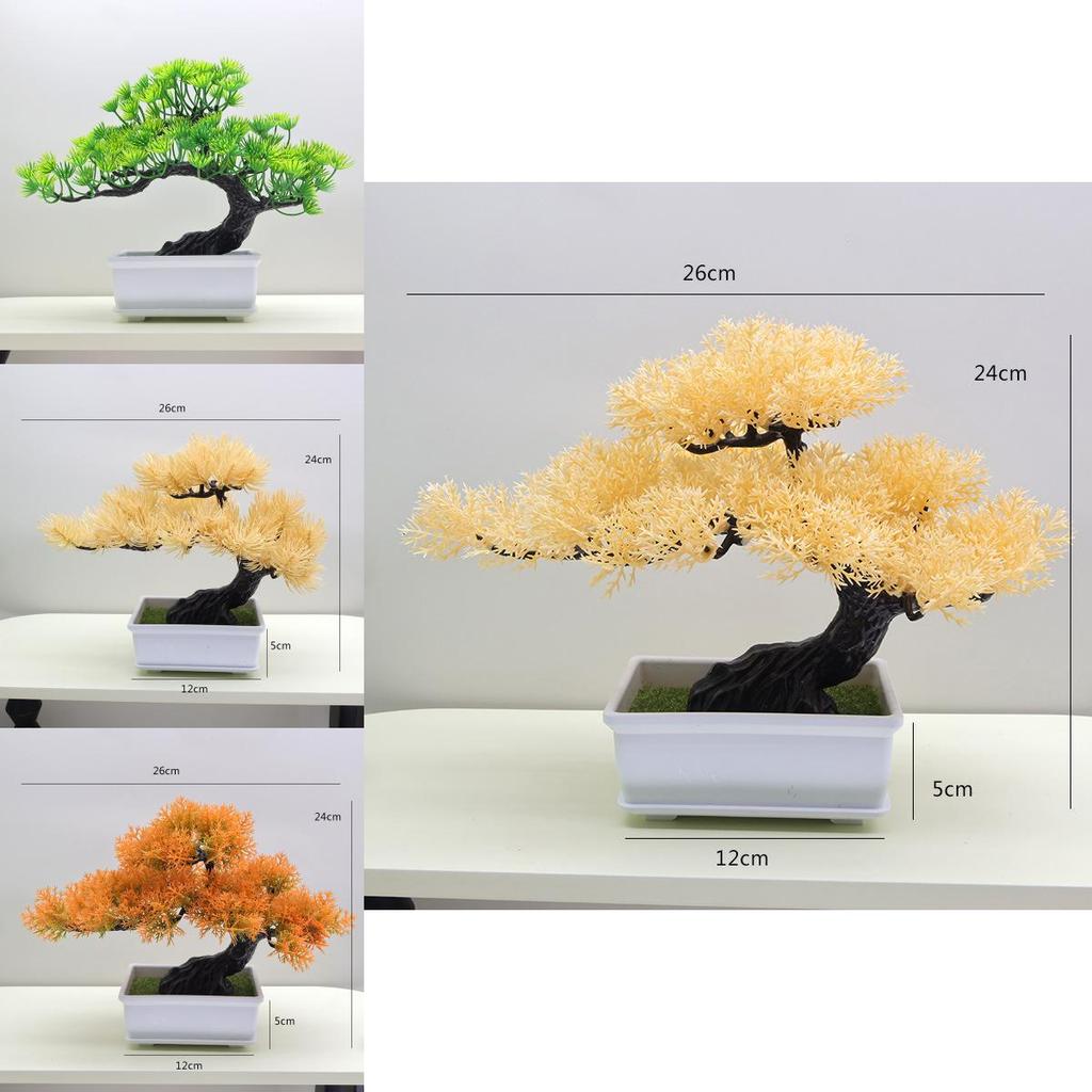 Plastic Conifer Branches Fake Pine For Indoor Landscaping And Decoration