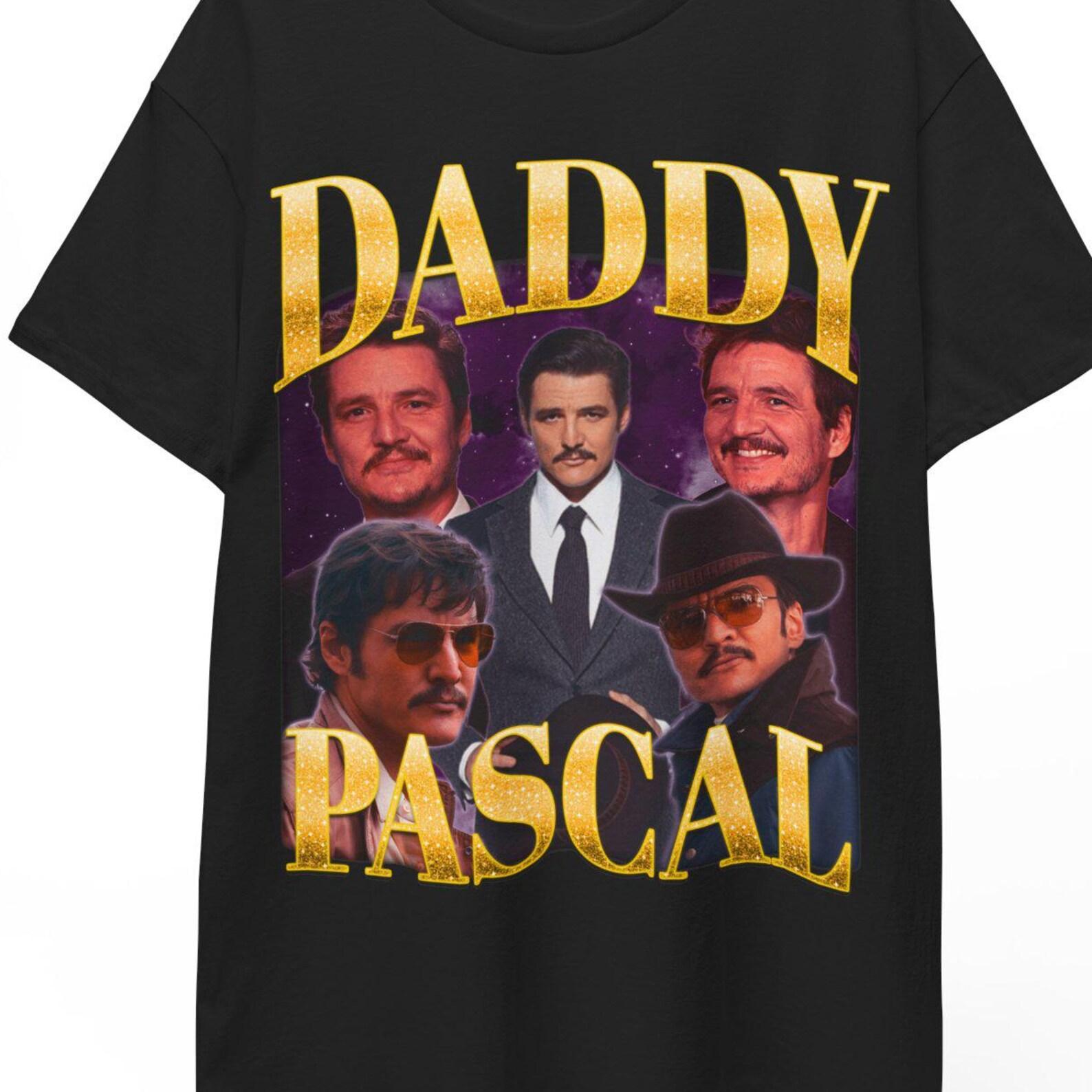 Pedro Pascal, Daddy Pedro Pascal Shirt, Pedro Pascal Tshirt, Pedro Pascal Movie Gift, Vintage Pedro Pascal Shirt, Pedro Pascal Fan Tees S