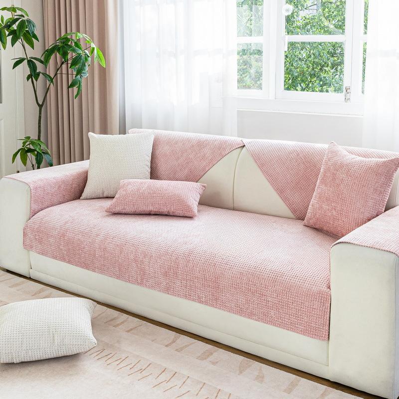 Sofa Cushion Four Seasons Cushion High-Grade Sofa Cover Non-Slip Backrest Cover Towel Four Seasons Universal Sofa Cover Cloth