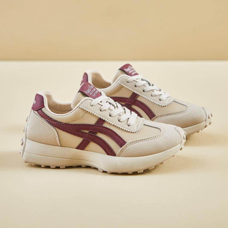 New Dad Shoes Women's Spring Student Sports Running Casual Shoes Have Increased Thick Soles