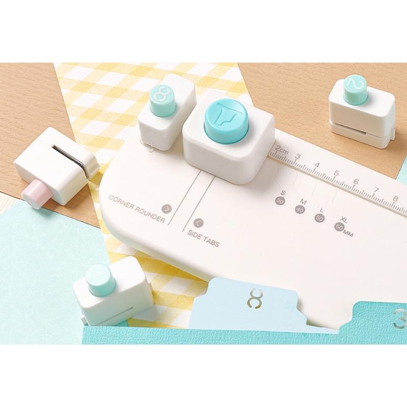Paper Puncher Board Paper Hole Punches Paper Craft Tool Punching Paper Device for Card Making Paper Craft Scrapbooking
