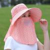 Women'S Summer Hat Cover Front Breathable And Uv Resistant Cycling Sun Hat
