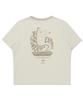 BBC EARTH Women'S Desert Policott T-Shirt Cream