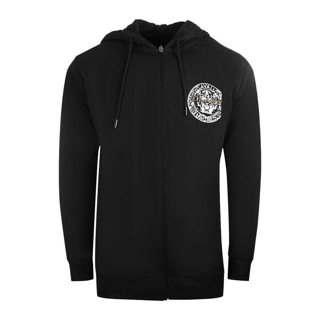 Cavalli Class Mens Circle Full Zip Hoodie