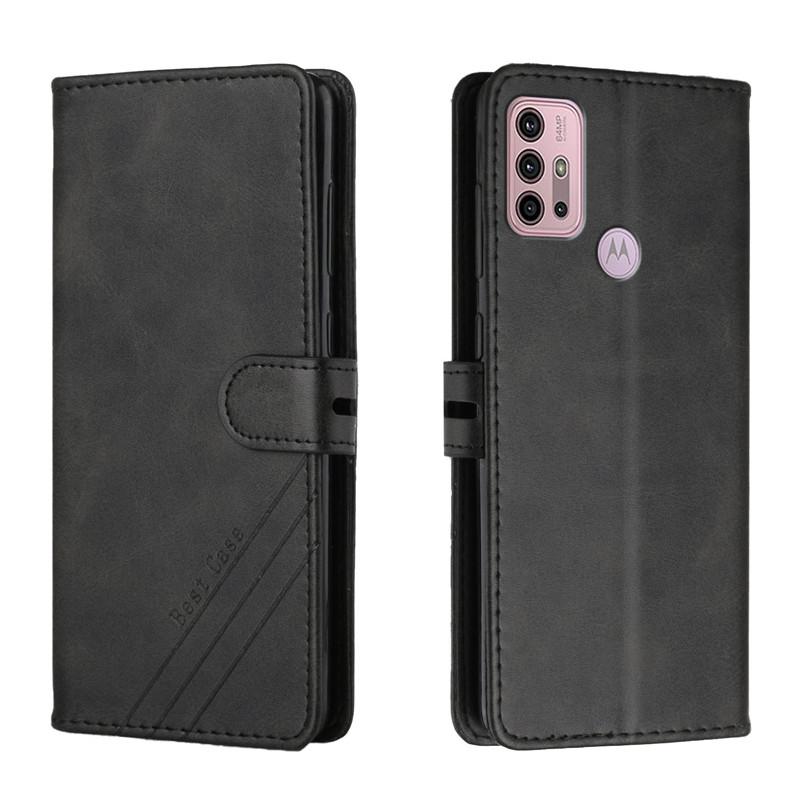 For Coque Motorola Moto G30 Case Leather Flip Case on For Moto G 30 Cover for Motorola G30 G10 Funda Magnetic Wallet Phone Cases