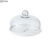 Imitation Marble Ceramics Cake Tray Glass Cover Cake Dessert Display Stand Fondant Cake Decorating Tools