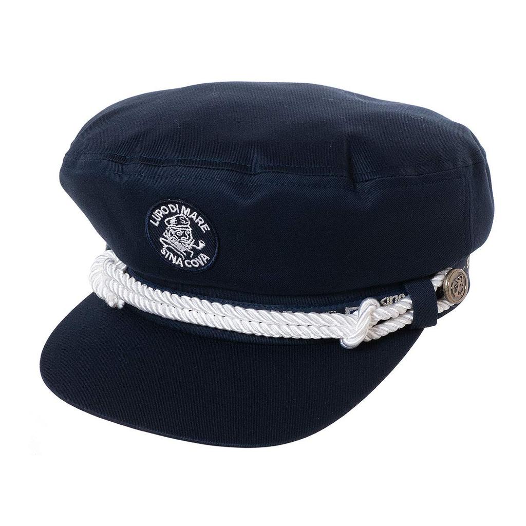 [Sinacova] Captain hat, sailor hat, captain hat, cotton, adjustable size, marine accessories, marine goods, marine miscellaneous goods, 19177700290F