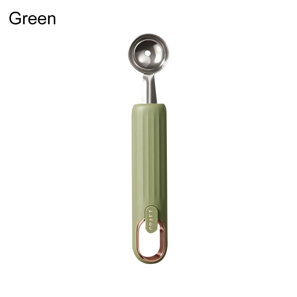 Stainless Steel Metal Fruit Platter Fruit Ball Scooper Ice Cream Scoop Ice Cream Spoon Ball Scooper