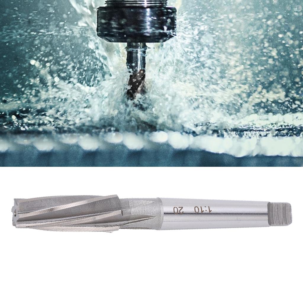 1:10 Konisk skaft spiralbrotsj 17x50x22mm Høy nøyaktighet Høyhastighetsstål Industrielle skjæreverktøy