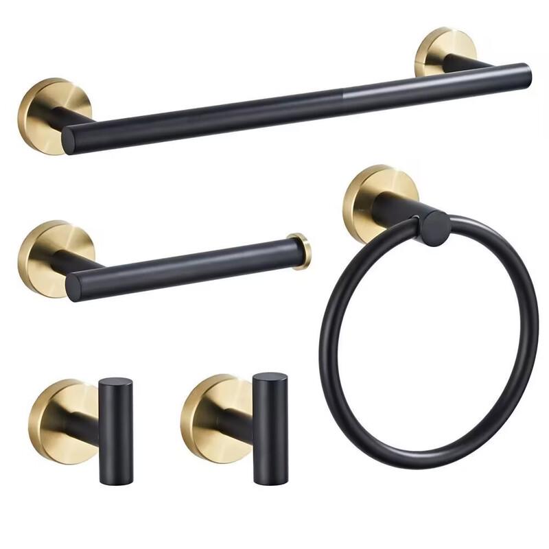 CMAOS 5-Piece Stainless Steel Bathroom Hardware Set