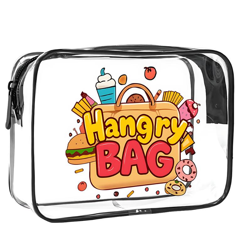 Clear PVC Cosmetic Storage Pouch