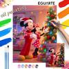 Mickey Minnie Christmas Oil Painting Art Handmade Painting Kit Handmade Dsi Home Decoration Birthday Gift