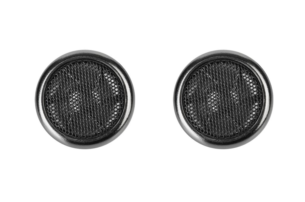 Peiying 1" Car Speakers with Crossovers Tweeters PY-T58 4 Ohm 100 W