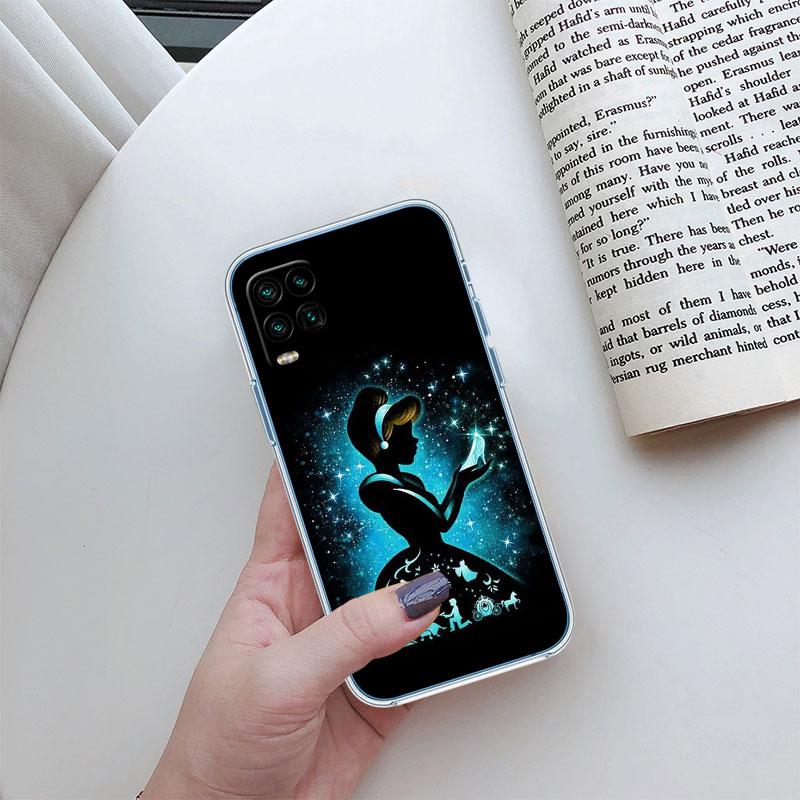 Cinderella Transparent Phone Case for Motorola Moto G7 G8 G9 G84 G85 G73 G24 G15 Z2 Play Power Plus