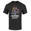 Hispanic Heritage Month Flag Handprint Tree T-shirt Hispanic Shirts