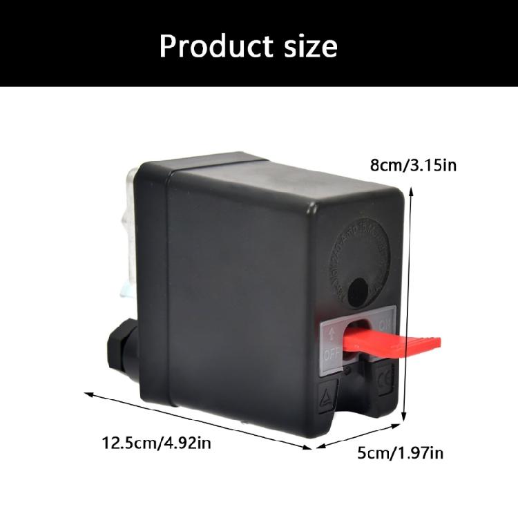 Industrial Metal Unit Automatic Pressure Management Device Air Compressor Pump Component with Safety Feature Production