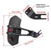 Motorcycle Rear Tire Hugger Mud Guard Fenders for CB1100X CBR650 CB1100 Replacement Mud Fenders Back Tire Mudguards