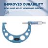 Outside Micrometer Compact Wide Application Easy To Use Clear Scales Inch Micrometer for Length Diameter Thickness Measurement