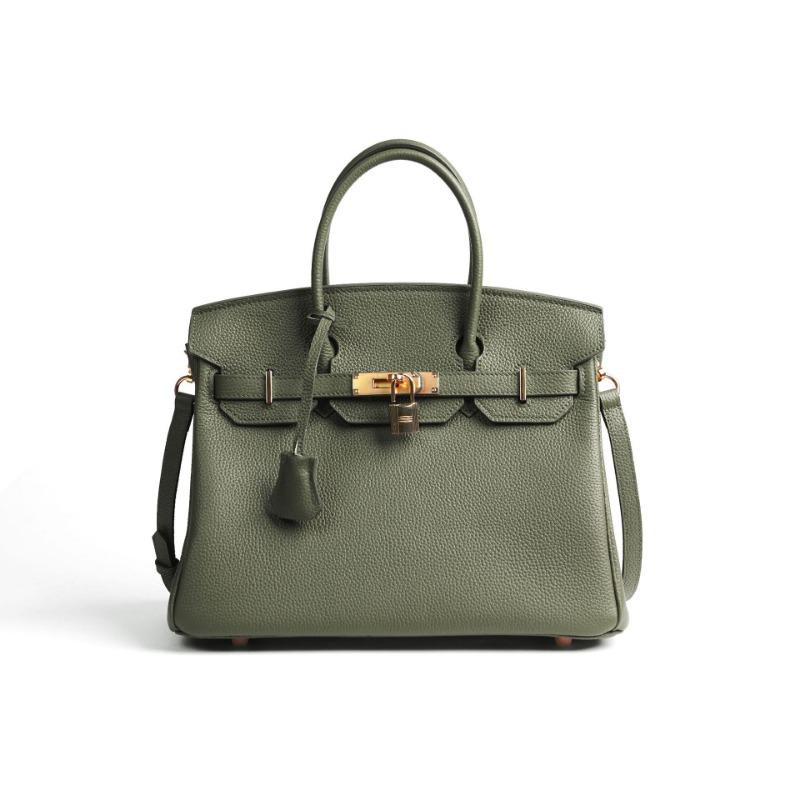 

Женская сумка большой вместимости из кожи высшего сорта, платиновая, ручная, на плечо и через плечо 30CM