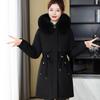 Plush Fleece Mid-length Winter Korean Style New Loose Cotton Coat Thickened Cotton Coat and Jacket for Women