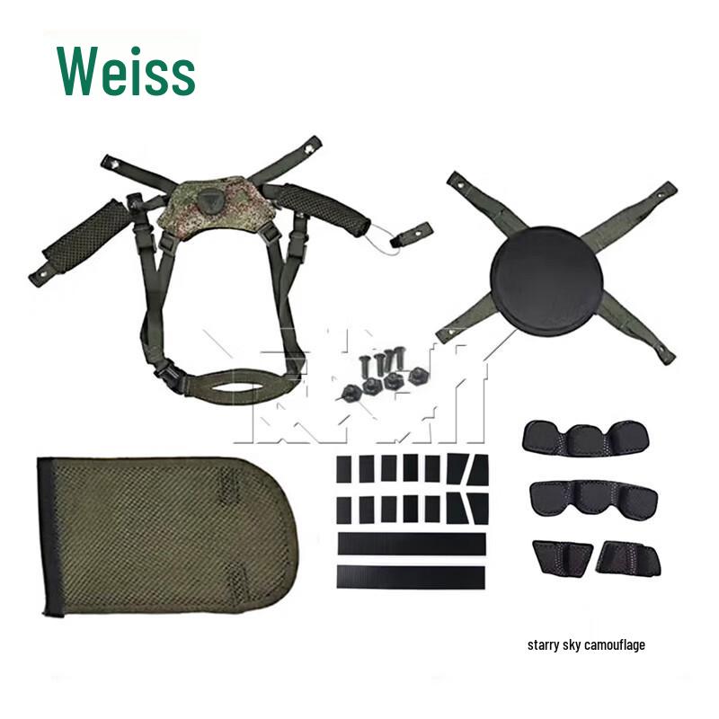Weiss M19 Helmet Suspension Webbing Kit