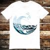 The Great Wave Off Kanagawa Ocean Ramen T  Shirt 6257