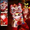 Cute Cloth Red Envelope Bag Crossbody Capable Creative Dragon Shoulder Bag 3D Snake Year New Year Red Packet Unisex