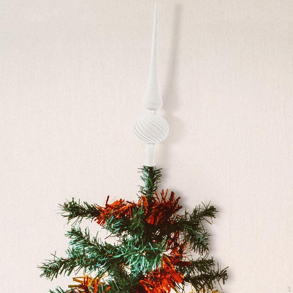 Juldekoration Dekorativ Lättviktig Toppspira för Bröllop Högtidsfest