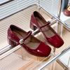 Fashion Women Pumps Spring Autumn Fashion Quality Women Shoes Low Heel Square Square Toe Comfortable Sexy Heels Women Zapatos De Mujer
