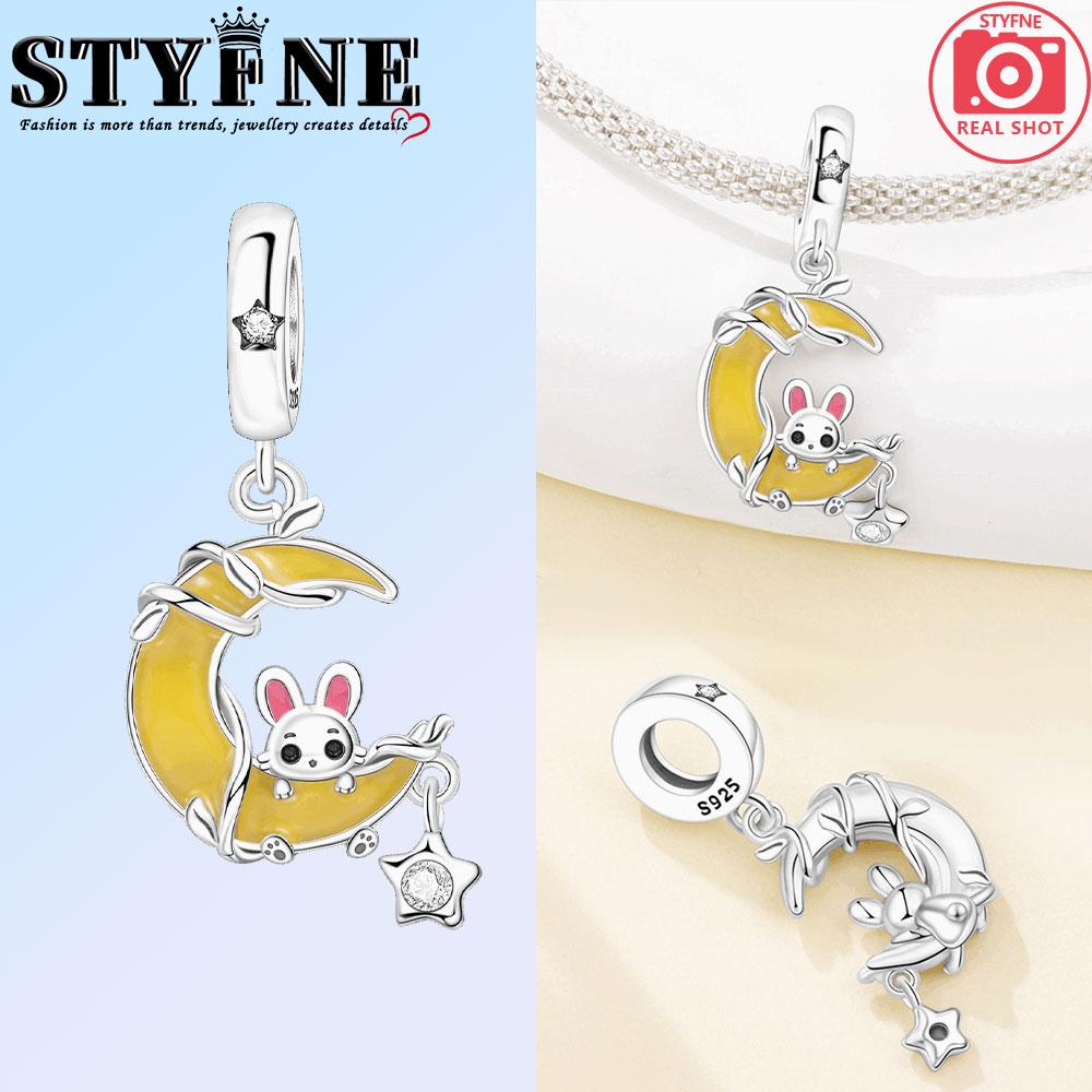 Copper Balloon Lion Elephant Panda Kitten Coffee Cup Charms Beads Pendant For Original Bracelet Woman Girl Jewelry