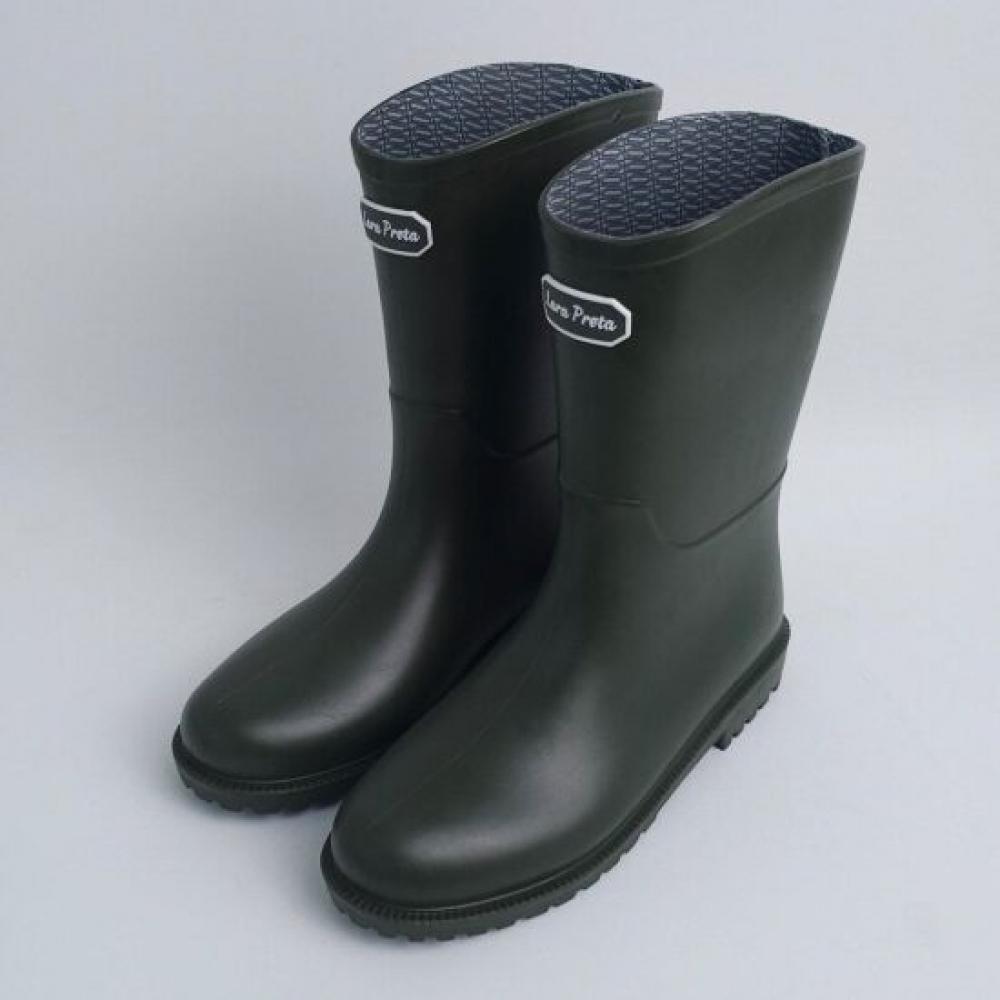 Melting Brown Women Mid Rain Boots
