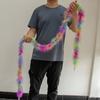 2Meters Colorful Marabou Turkey Feathers Boa 20G High Quality Plumes Shawl For Home Party Wedding Dress Decoration Feather Scarf