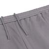 Karl Lagerfeld Solid Color Letter Logo Drawstring Cuffed Knit Sweatpants Unisex bottoms Gray 1K3D10405987015