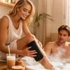 Quick Dry Shower Scrub Towel Soft Absorbent Back Scrubber & Bath Cloth forTravel & Home Family Friends Mom Wife Men