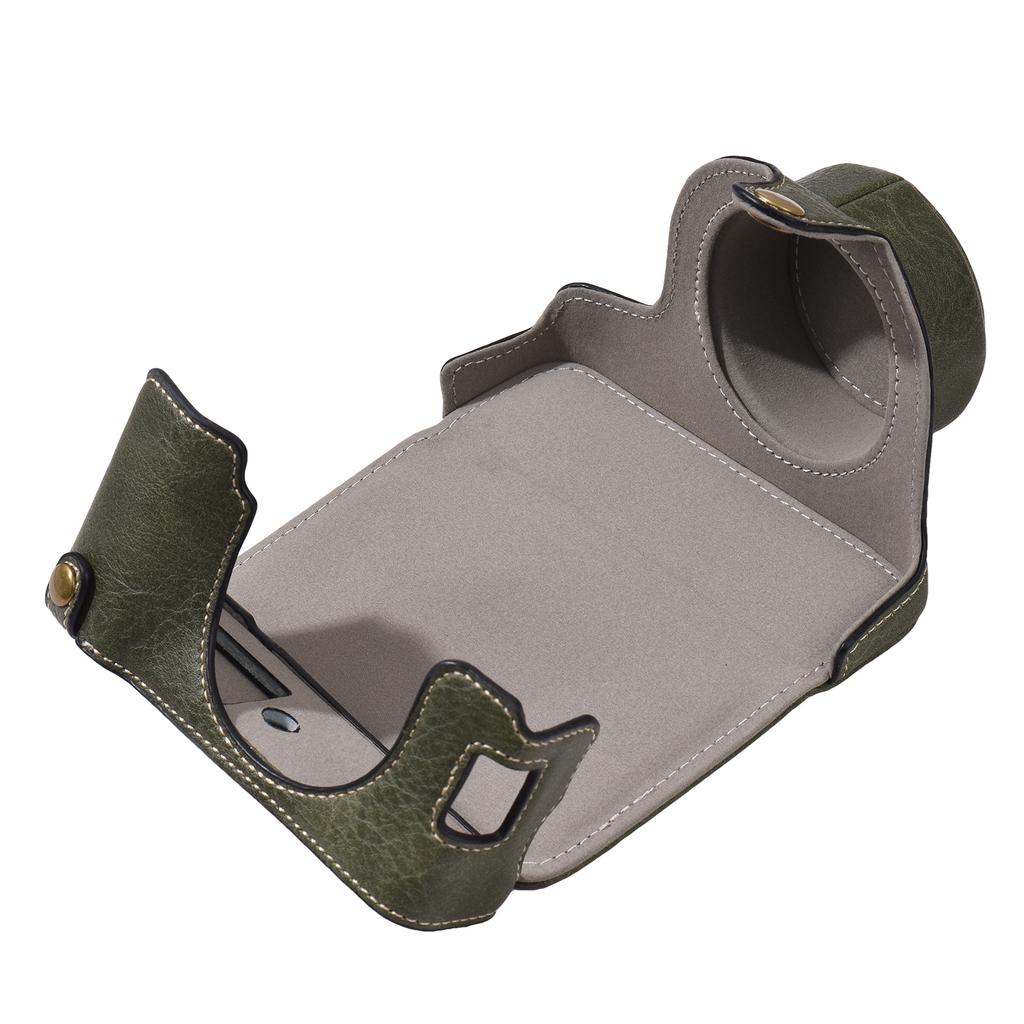 Tragbare Kameratasche Kunstleder Kamera Tragetasche mit Schultergurt Ersatz für X100V X100F Kamera