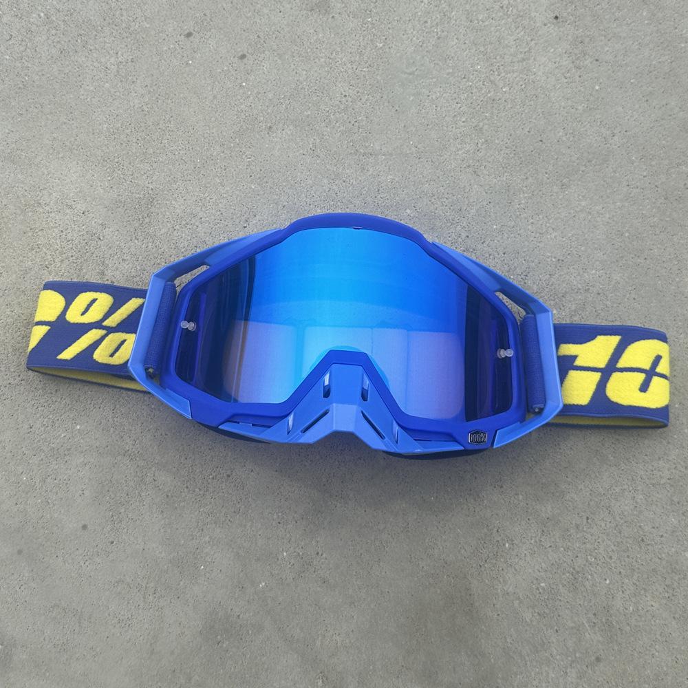 Motorcycle Goggles Color Off-road Helmet Goggles Windproof Sand Riding Glasses Ski Goggles