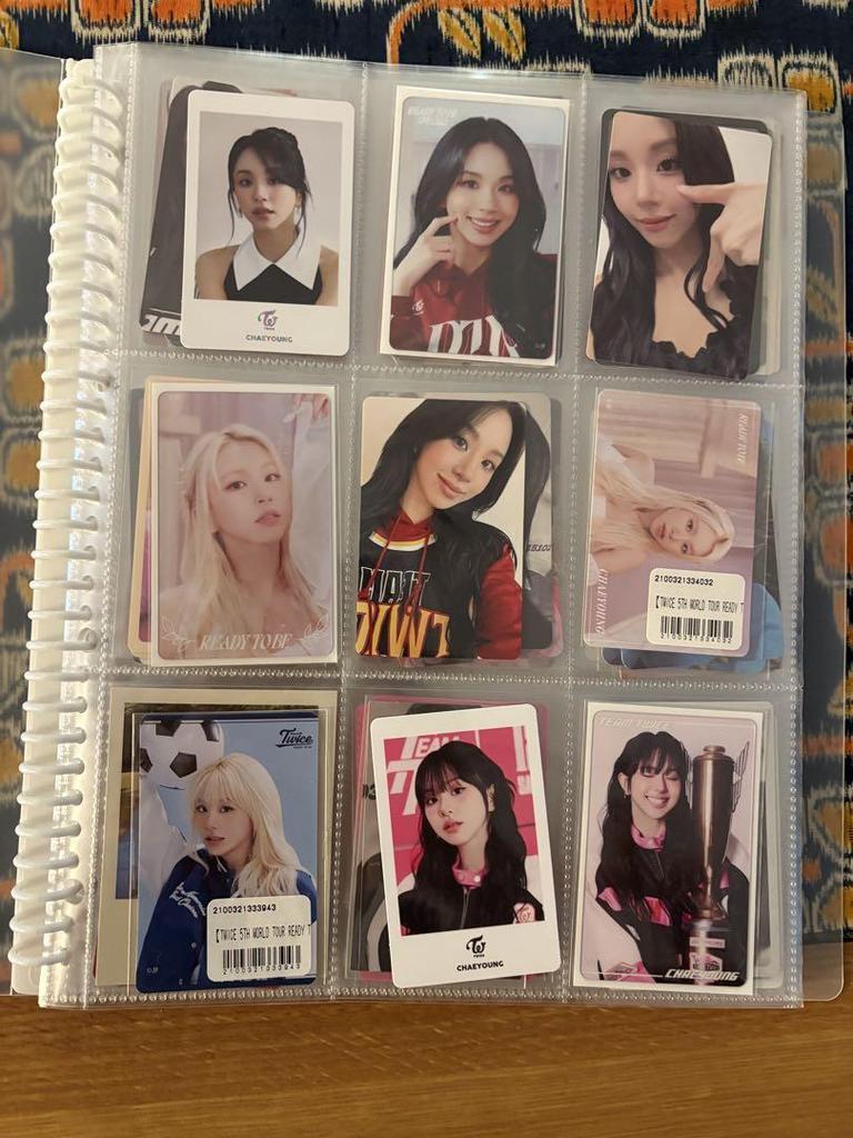 [USED] TWICE Chaeyoung trading card file
