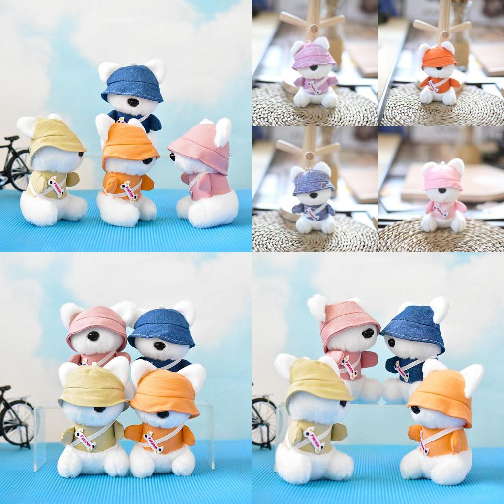 Adorable Cute Rabbit Plush Keychain Soft Stuffed Animal Bag Pendant Doll