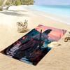 naruto Beach Towel, Lightweight Beach Towel, Tropical Style, Ideal Holiday Gift For Family