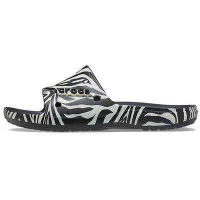 Casual & Fashion Flat Slipper Women's Black Zebra
