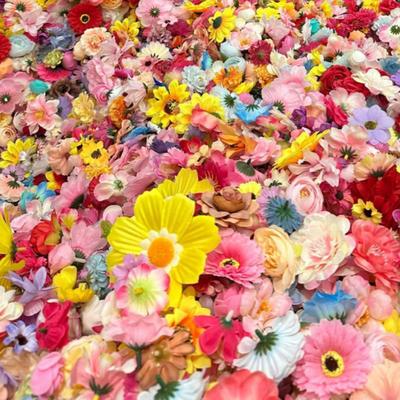Yousheng Artificial Flower Garland Faux Wildflower Hanging Decoration Fake Floral Vines Curtain for Spring Summer Home Garden Wedding Party Arch Wall