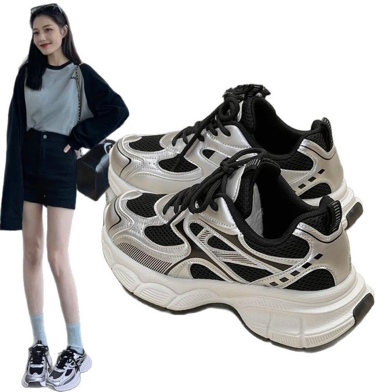 Best-selling Shoes - Dad Shoes for Women. New Style Thick Sole Versatile Soft Sole Fitness Shoes.
